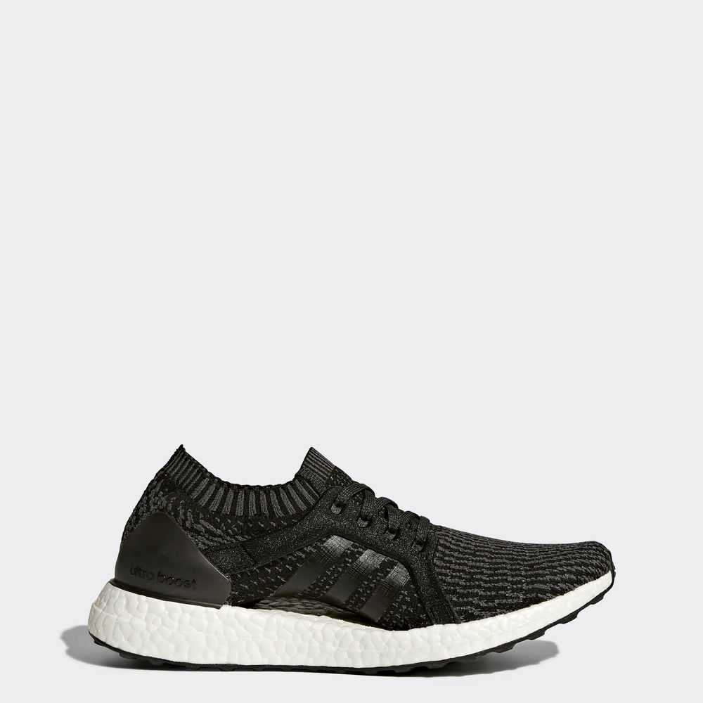 Adidas Ultra Boost X - παπουτσια για τρεξιμο γυναικεια - Μαυρα/Βαθυ Γκρι/Μαυρα,Μέγεθος: EU 36 – 54 2